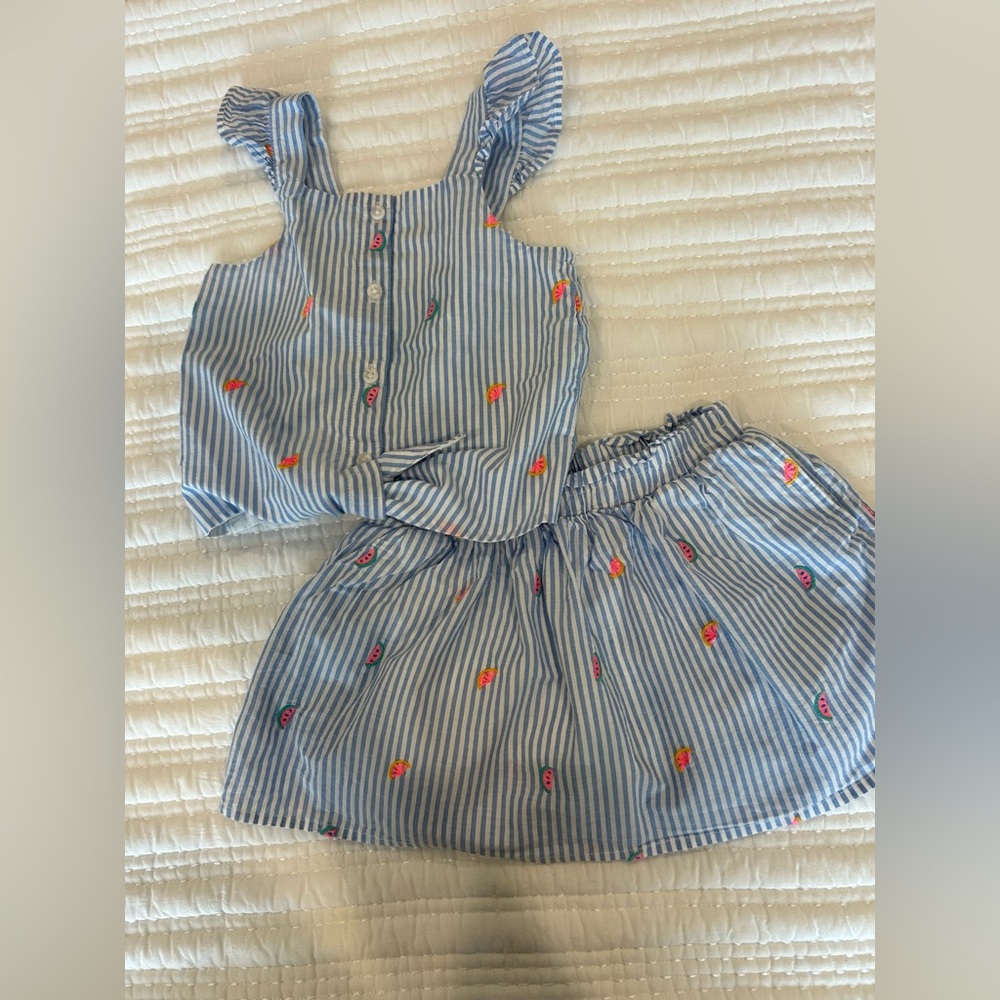 Cat & Jack 2 piece Skort and Top Size 3T